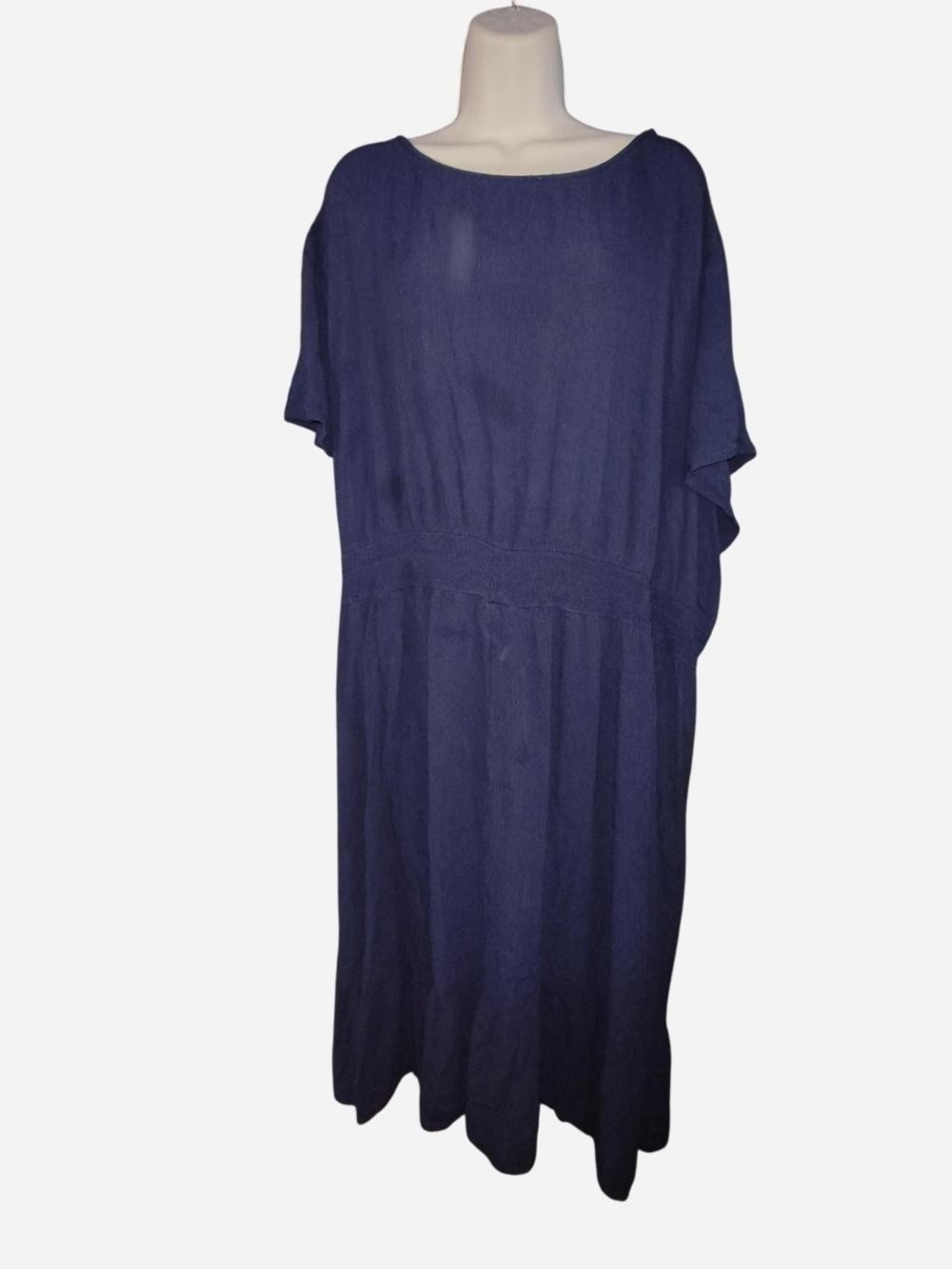 croft & barrow Deep Navy Scoop-Neck Maxi Dress